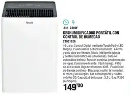 Ferrcash Deshumidificador portátil con control de humedad oferta