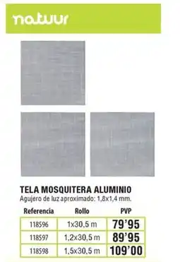 Ferrcash Tela mosquitera aluminio oferta