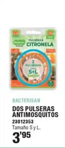 Ferrcash Dos pulseras antimosquitos oferta