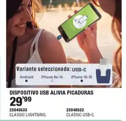 Ferrcash Dispositivo usb alivia picaduras oferta