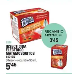 Ferrcash ZUM Insecticida electrico matamosquitos oferta