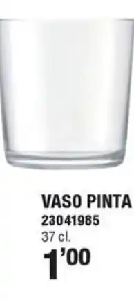 Ferrcash Vaso pinta oferta
