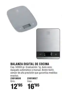Ferrcash Balanza digital de cocina oferta