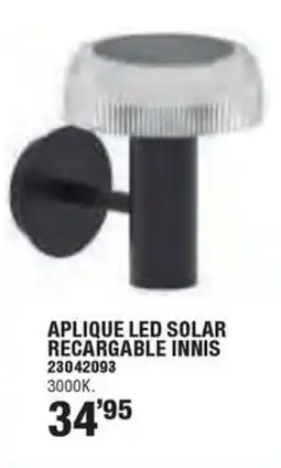 Ferrcash Aplique led solar recargable innis oferta