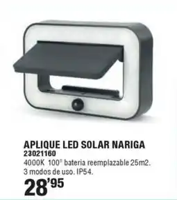 Ferrcash Aplique led solar nariga oferta