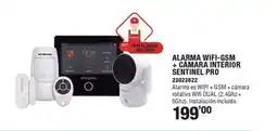Ferrcash Alarma wifi-gsm + cámara interior sentinel pro oferta