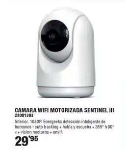 Ferrcash Camara wifi motorizada sentinel iii oferta