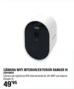 Ferrcash Cámara wifi interior/exterior ranger iii oferta