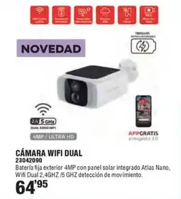 Ferrcash Cámara wifi dual oferta