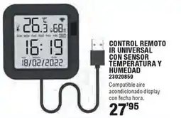 Ferrcash Control remoto ir universal con sensor temperatura y humedad oferta