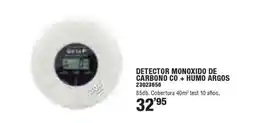 Ferrcash Detector monoxido de carbono co+ humo argos oferta