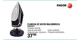 Ferrcash FAGOR Plancha de vapor inalámbrica oferta