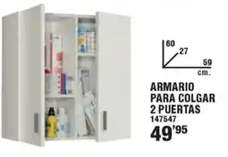Ferrcash Armario para colgar 2 puertas oferta