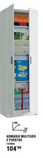 Ferrcash Armario multiuso 2 puertas oferta