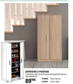 Ferrcash Zapatero 2 puertas oferta