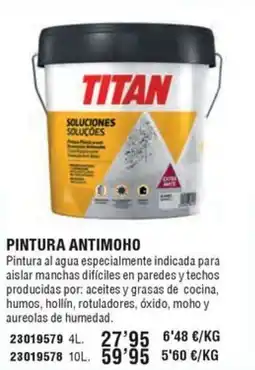 Ferrcash TITAN Pintura antimoho oferta