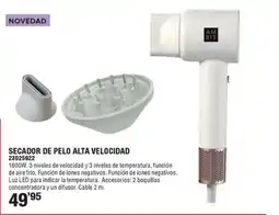 Ferrcash Secador de pelo alta velocidad oferta