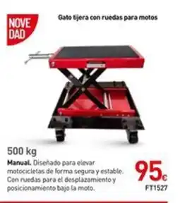 Mi Bricolaje Gato tijera con ruedas para motos oferta