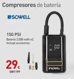 Mi Bricolaje SOWELL Compresores de batería oferta