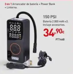 Mi Bricolaje 3 en 1 Arrancador de batería + Power Bank Linterna oferta