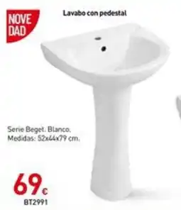 Mi Bricolaje Lavabo con pedestal oferta