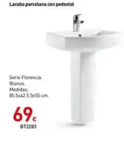 Mi Bricolaje Lavabo porcelana con pedestal oferta
