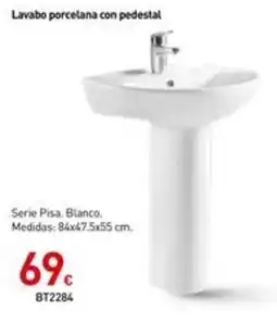 Mi Bricolaje Lavabo porcelana con pedestal oferta