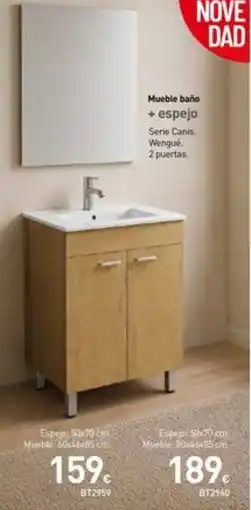 Mi Bricolaje Mueble baño + espejo oferta