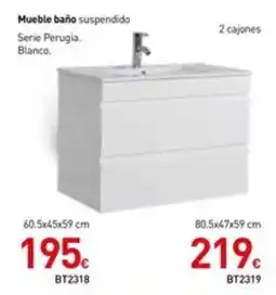 Mi Bricolaje Mueble baño suspendido oferta