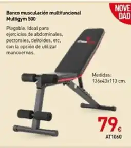 Mi Bricolaje Banco musculación multifuncional Multigym 500 oferta