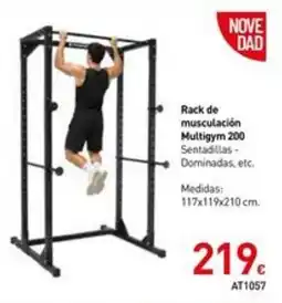 Mi Bricolaje Rack de musculación Multigym 200 Sentadillas oferta