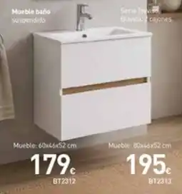 Mi Bricolaje Mueble baño suspendido oferta