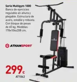 Mi Bricolaje ATHANSPORT Serie Multigym 1000 oferta