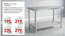 Mi Bricolaje Mesas de trabajo oferta
