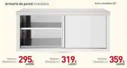 Mi Bricolaje Armario de pared inoxidable oferta