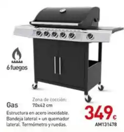 Mi Bricolaje Gas Estructura en aceri inoxidable bandeja lateral + un quemador lateral oferta