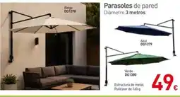 Mi Bricolaje Parasoles de pared oferta