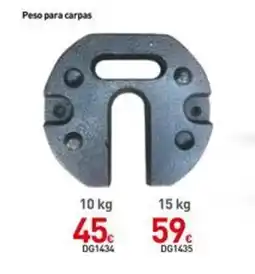 Mi Bricolaje Peso para carpas oferta