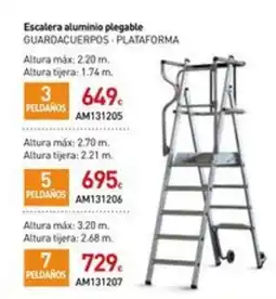 Mi Bricolaje Escalera aluminio plegable oferta
