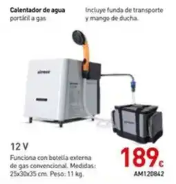 Mi Bricolaje Calentador de agua portátil a gas oferta