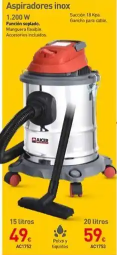 Mi Bricolaje AICER Aspiradores inox oferta