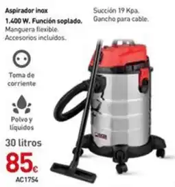 Mi Bricolaje Aspirador inox 1.400 W. Función soplado. oferta