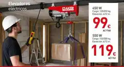 Mi Bricolaje Elevadores eléctricos 450 W oferta