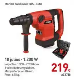 Mi Bricolaje Martillo combinado sds+ max 10 julios. 1.200 w oferta