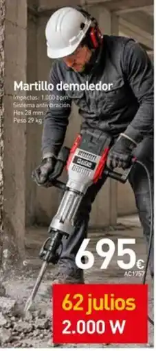 Mi Bricolaje Martillo demoledor oferta
