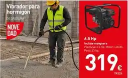 Mi Bricolaje Vibrador para hormigón oferta