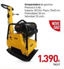 Mi Bricolaje Compactadora de gasolina oferta