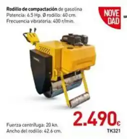 Mi Bricolaje Rodillo de compactación de gasolina oferta