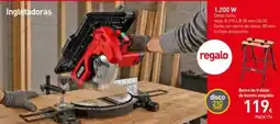 Mi Bricolaje Banco de trabajo de bambú plegable oferta