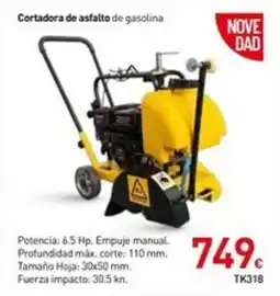 Mi Bricolaje Cortadora de asfalto de gasolina oferta